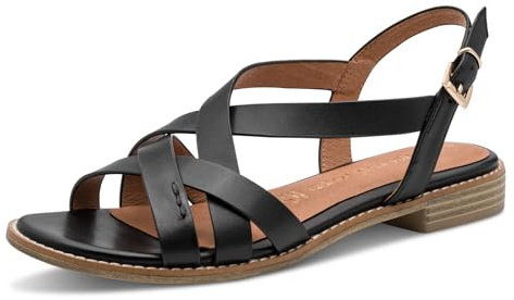MARCO TOZZI Femme Sandale semelle intérieure Feel Me douce Cuir doublure douce Tendance