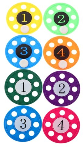 FIXOSHEE Diving Disc for Swimming Pools PP Material Water Discs for Underwater Exploration and Skillful Learning Creative Pool Game Supplies for Summer Fun and Swimming Training