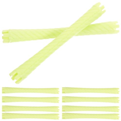 STOBAZA Bigodini Flessibili per Permanente in Plastica Set da 10 Pezzi per Chioma Corti e Lunghi Arricciacapelli Portatile per Uso Domestico e Viaggio Strumenti per Colore Casuale
