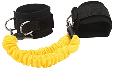 Yctze Banda de Resistencia de Tobillo Premium con Correa para Entrenamiento de Glúteos y piernas: Mejora la Fuerza y ​​la Resistencia para Entrenamientos de Todo el Cuerpo