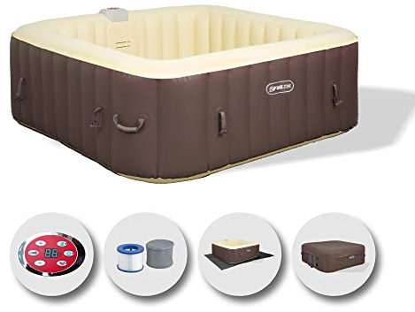 Piscina Spa Pool 3 idromassaggio Quadrata 185X185X65