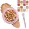 Generic Rose Blush, Rose Blush Flower Makeup, 3D Rose Blush Highlighter, Body Brightening Face Eye Nose Shadow Three-Dimensional Contouring Blush Powder (03#)