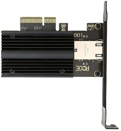Gearwell 10G Single Port PCIe Network Adapter, 10GB PCIE Network Card, AQC113C Ethernet Converged Adapter