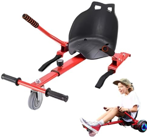 Adjunto Hoverboard - De Kart para El Scooter Auto -Balance Accesorios Kart | Ajunte De De Marco Ajustable Fácil De Instalar para Niños Adultos para 6.5 8 10 Pulgadas H
