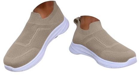 Zapatillas de deporte para hombre, de malla suave, para gimnasio, entrenamiento, sin cordones, acolchadas, suela gruesa, sin caída, para correr, correr, gimnasio, tenis, joggers, zapatos de bádminton