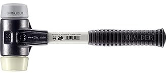 Simplex Schonhammer, TPE-mid / Nylon; mit verstärktem Tempergussgehäuse und Fiberglasstiel | D=50 mm | 3738.050
