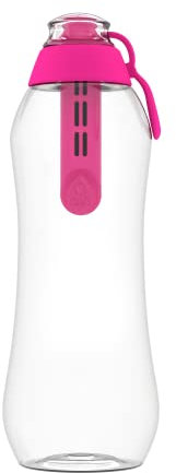 DAFI Trinkflasche mit Filter | 0,7 L | Wasserflasche mit Wasserfilter | BPA-Frei | Sportflasche mit gefiltertes Wasser für Reisen | Filterflasche Outdoor + Aktivkohle Filter water bottle