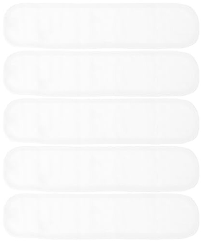 DOITOOL 5 Piezas Bebé Infantil Cordón Umbilical de Algodón Vientre Banda Recién Nacido Ombligo Bandas Hernia Abdominal Carpeta Soporte Ajustable Envoltura Registro Debe Tener Regalo