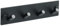 Mooche Wall Mounted Key Holder, Self Adhesive Key Hooks Wall Mounted, Keys Racks, Black Metal Keys Hooks Hangers with 4 Hooks Heavy Duty for Hallway Kitchen Bedroom Living Room Bathroom Office 18CM