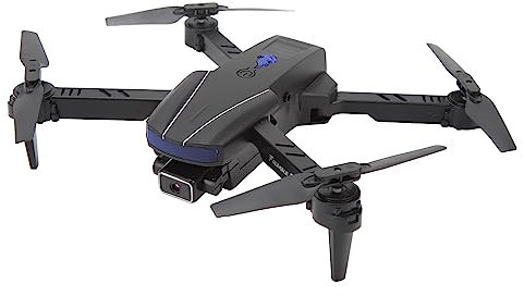 Droni Pieghevoli, Droni Quadricottero RC con Doppia Fotocamera 4K HD per Adulti, WiFi, FPV, Mantenimento Dell'altitudine, Hovering Intelligente Ed Evitamento degli Ostacoli,