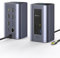 Baseus Docking Station Dual Monitor, Nomos Win Air (12 in 1) Laptop Dock, 2 * 4K HDMI, 10Gbps USB A/C Ports, Gigabit Ethernet, PD 100W, USB C Docking Station for Dell/HP/Lenovo/Asus/Acer/Mac