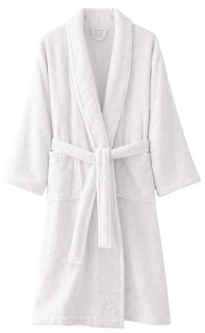 Diamond Tex Luxury 100% Cotton Bathrobe for Men & Women | Terry Towelling Dressing Gown | Soft, Absorbent & Quick Dry Bath Robe | Spa & Hotel Quality Cotton Robe with Belt | Multiple Colours