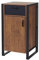 Mendler Kommode HWC-A27, Schrank Schubladenschrank, 90x50x43cm 3D-Struktur MVG-Zertifiziert, Wildeiche-Optik