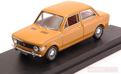 Scale Modell KOMPATIBEL MIT FIAT 128 2 Porte 1969 Giallo 1:43 RIO RI4161-1