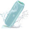 Ykall Altavoz Bluetooth 20W, Bluetooth Portátil con Radio FM Impermeable IPX6 HD Estéreo, 36 Horas de Reproducción, Altavoz Inalámbrico Bluetooth 5.0 con Luces Led, Micrófono (Azul)