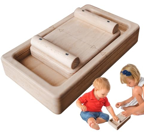 Finger Wrist Trainer – Scalbers Finger Armwrestling, Trainer Hand Fingers Exerciser | Tavola di legno giocattolo interattivo per un potente gioco di tiro alla fune Crimp Clash Tiro alla fune.