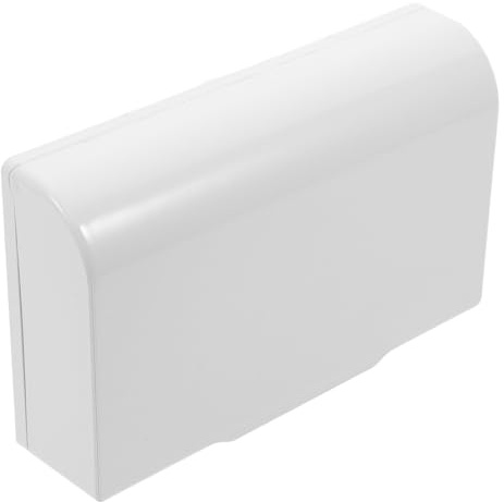 Luxshiny Copertura Prese Elettriche da Esterno Bianca in Plastico, Protezione Antipioggia e Weatherproof per Installazione Outdoor, Semplice e Pratica