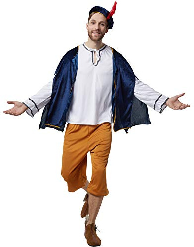 dressforfun 900529 - Déguisement pour Homme de Héraut de la Cour, Costume médiéval en Quatre Pièces (XXL | No. 302654)