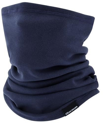 GXCROR Winter Schal Schlauchschal Fleece Loop Schal Halstuch Halswärmer Multifunktionstuch Kaschmir schal Neckwarmer für Herren & Damen