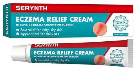 Crema de eccema 20g，Crema Picores，Calma la Picazón Seca, Suave Y Relajante, Hidratante Y Cuidado De la Piel