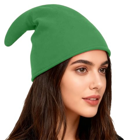 Générique Bonnet Schtroumpf Chapeaux de Nains Adulte Chapeau d’Elfe Costume Couleur Unie Chapeau Schtroumpf GNOME Unisexe Accessoire Déguisement Carnaval Halloween Noël Costume de Groupe Amusant