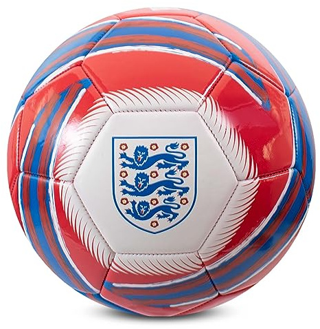 Hy-Pro Officially Licensed England FA Cyclone Football – England Football Size 5, Training Match Ball for Garden and Outdoors – Collectible Fan Gift for Collecting, Training and Play