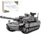 Technik Panzer Bausteine Bausatz, 898 Klemmbausteine Leopard 2A7 Panzer Technik Militär Panzer Modell, MOC Main Battle Tank Konstruktionspielzeug Kompatibel mit Lego Technic