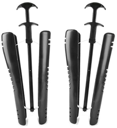 HILLHOME 2 Pack Boot Tree Shaft Boots Shapers for Knee High Tall Boots Spring Loaded Adjustable Great Support Form Shaping Inserts for Women and Men Shoes