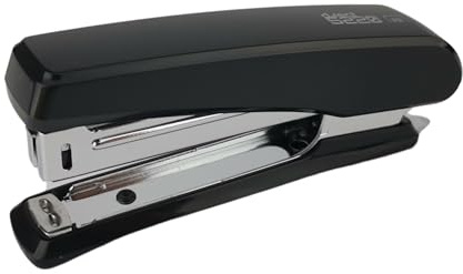 D.RECT 5220 Office Stapler with Staple Remover – 10 Sheet Capacity – Standard #10 Staples – 50mm Insertion Depth – Durable Metal Design – Assorted Colours