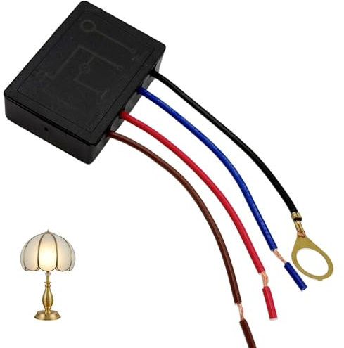 Touchdimmer Modul MTD-EH1503, LED-kompatibel, 20-100 Watt für herkömmliche Lampen, 3-25 Watt für LED Leuchten, für Sensorlampen, elektrische schalter & dimmer Abmessungen 49x34x15mm (1)