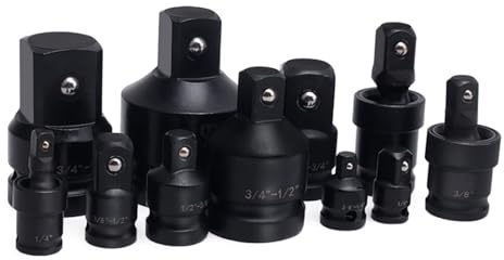 11 adaptadores y reductores de enchufe adecuados para cambios rápidos de herramientas en uso industrial automotriz mecánico profesional