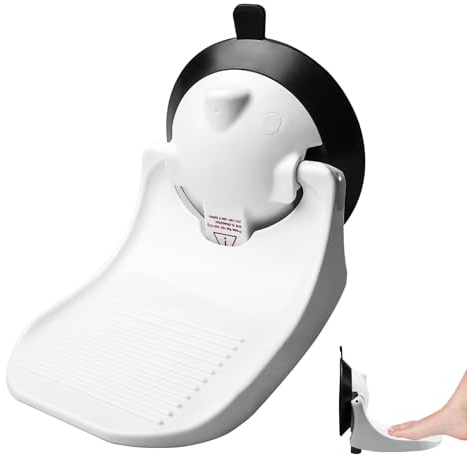 Reposapiés de ducha para afeitar las piernas, reposapiés de ducha con estante potente, reposapiés de ducha, reposapiés para inodoro, pedal para personas mayores, niños embarazadas, pedal de ducha