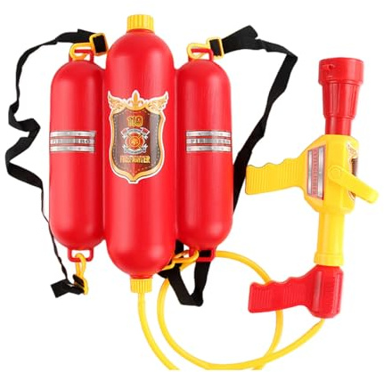 mophrati Toy Water Dispenser Large Capacity For Endless Water Play Garden Pool Toy Simulated Extinguishing Backpack Gun , type+1