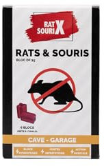 Terra Nostra Blocs Rats & Souris - Raticide & Souricide - 240G