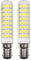 B15D LED 7.5W sostituzione 70W 75W 100W 120W B15D lampada alogena AC 100-265V chiaro vetro Bayonet pannocchia senza sfarfallio lampada soggiorno Cool White 6000K non dimmerabile (confezione da 2)