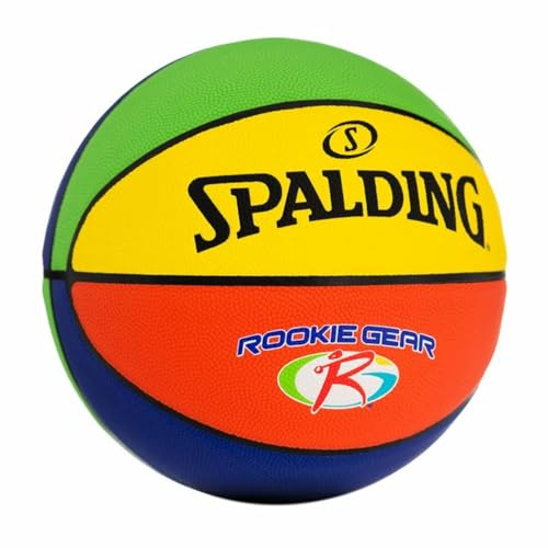 Spalding Unisex – Erwachsene Rookie Ball, Multi Color, 4