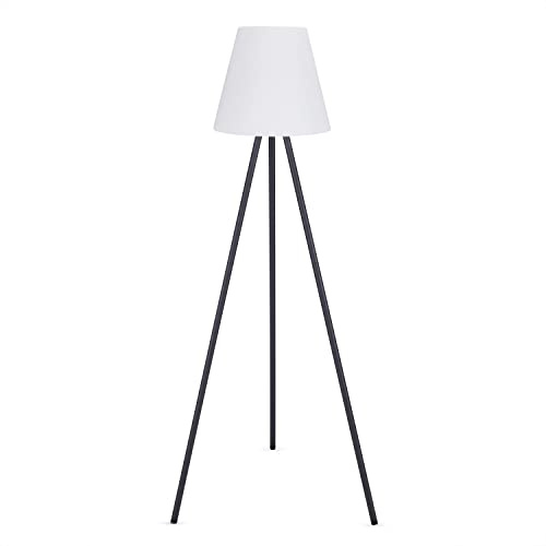 Paco Home Lampadaire Intérieur Et Extérieur Batterie Terrasse Jardin Vintage Rechargeable Rétro Lampe De Plancher