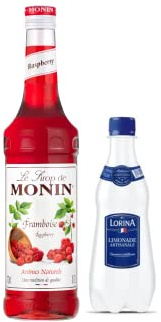 Lot sirop & limonade : Sirop - Framboise 70cl – Limonade Lorina (24x42cl)