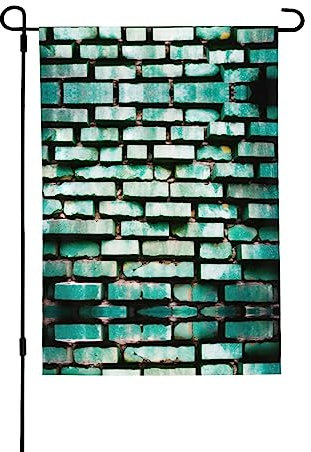 Drapeaux de jardin en forme de glaïeul pour décorations de vacances en plein air 71 x 101,6 cm