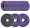 MIRTHBUY 10 PCS Strip Discs, 100cm(3.9) x 22cm(7/8), Stripping Discs, Grinding Discs, Angle Grinder Discs, Remove Paint Coating Rust Welds Oxidation