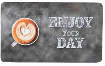 Kesper Dekor Frühstücksbrettchen Enjoy Your Day, Melamin, Mehrfarbig, 23,5