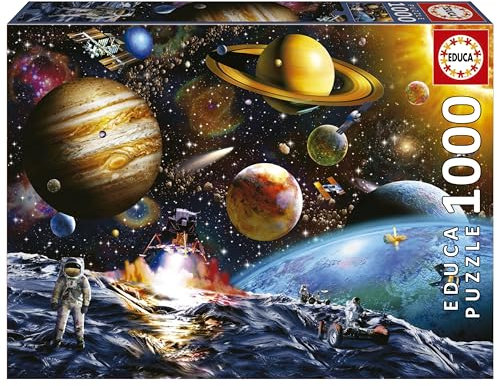 Educa - Puzzle de 1000 pièces pour Adultes | Mission astéroïde. Mesure: 68 x 48 cm. À partir de 14 Ans (19918)