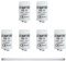 6 Pezzi Starter Neon, Starter Tubo Fluorescente, Tubi Fluorescenti, per Lampade da 4-65W 220-240V, Elettrici per Lampade Fluorescenti, Materiali Ignifughi, Non Contiene Componenti Radioattivi o Piombo