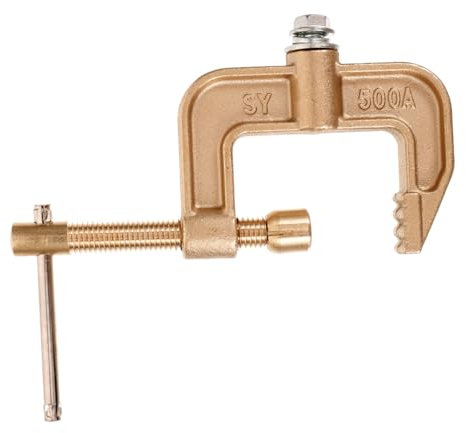 Pinze per cablaggio saldatrice saldatore tig connettore elettrico pinza di saldatura Elettrodo pratico morsetto di morsetto di massa del saldatore di saldatura rame Veemoon