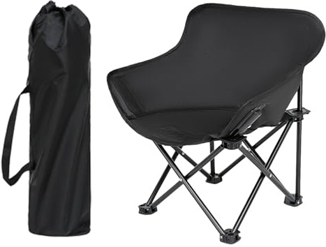 Mimoqk Outdoor Kids Folding Chair, Camping Foldable Seat, Portable, Lightweight, Sturdy, Easy Setup, Versatile for Camping, Picnics, Hiking, Beach, Backyard Gatherings