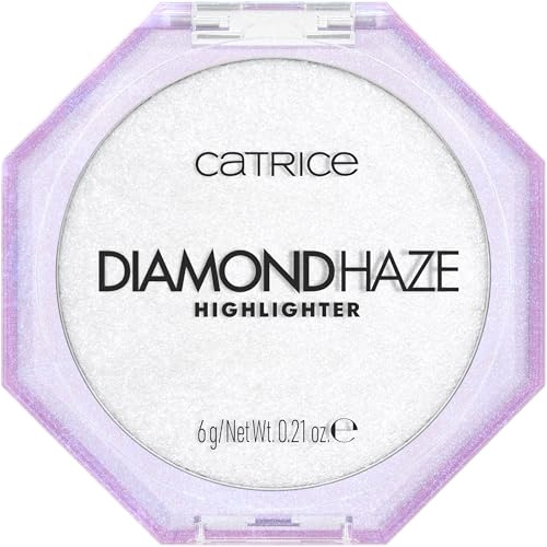 Catrice Diamond Haze Highlighter, Nr. 010, glänzend, strahlend, schimmernd, glitzernd, vegan, ölfrei, ohne Parfüm, ohne Alkohol, 1er Pack (6g)