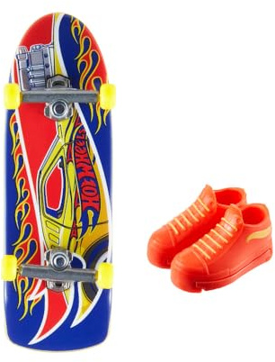 Mattel Hot Wheels Mini Skateboard Shoes Assorted, Multicoloured (HNG20)