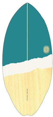 Skimboard SkimOne Fiberwood 45 116cm Torn aus Holz und Fiberglass