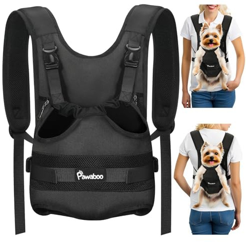 Pawaboo Sacs à Dos Porte-Animal Avant pour Chiens Petits et Moyens