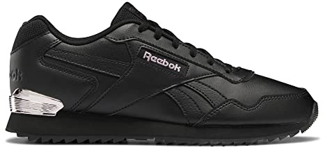 Reebok Women's Glide Sneaker, Black/Rose Gold, 8.5